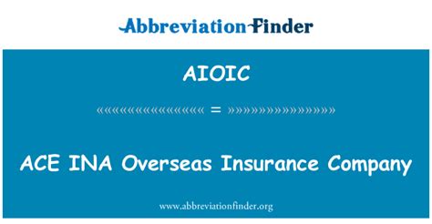 ace ina overseas insurance.